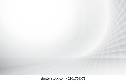 Abstract  white and gray color, modern design background with geometric shape. Vector illustration.