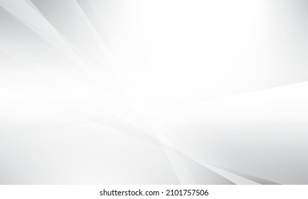 Abstract  white and gray color, modern design background with geometric shape. Vector illustration.