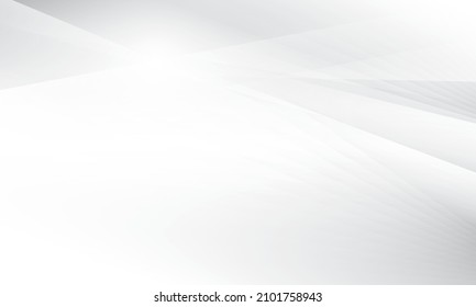 Abstract  white and gray color, modern design background with geometric shape. Vector illustration.