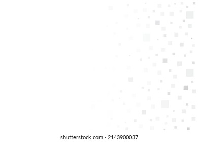 Abstract  white and gray color, modern design background with geometric square shape. Vector illustration.