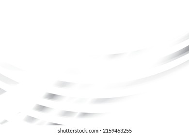 Abstract  white and gray color, modern design background with geometric shape. Vector illustration.