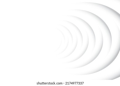 Abstract  white and gray color, modern design background with geometric shape. Vector illustration.