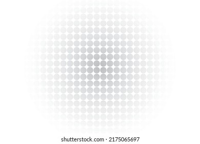 Color blanco y gris abstracto, fondo de diseño moderno con forma de círculo geométrico. Ilustración vectorial.