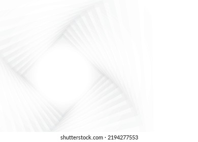 Abstract  white and gray color, modern design background with geometric rectangle shape. Vector illustration.