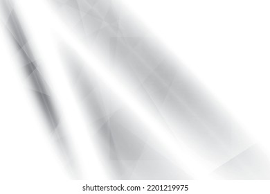Abstract  white and gray color, modern design stripes background with geometric shape. Vector illustration.