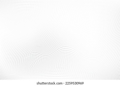Abstract  white and gray color, modern design stripes background, wave pattern. Vector illustration.