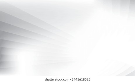 Abstract  white and gray color, modern design stripes background with straight lines. Vector illustration.