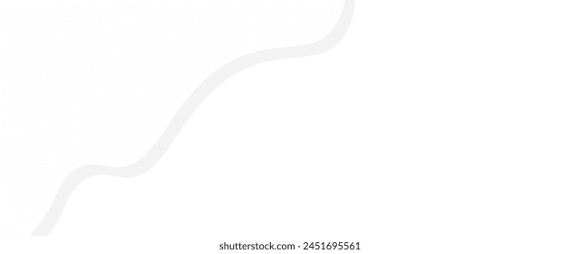 Abstract  white and gray color, modern design stripes background with geometric round shape. business banner, formal backdrop, prestigious voucher, luxe invite, poster, card. Vector illustration