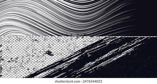 Abstract white and gray color, modern design stripes background with geometric round shape. Dots pop art comics sport style vector illustration