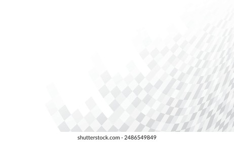 Abstract  white and gray color, modern design stripes background with geometric, rectangle shape. Vector illustration.