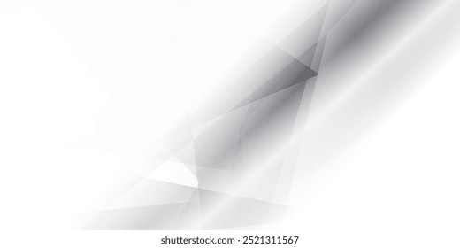 Abstrato cor branca e cinza, design moderno listras fundo com forma geométrica. Ilustração vetorial.