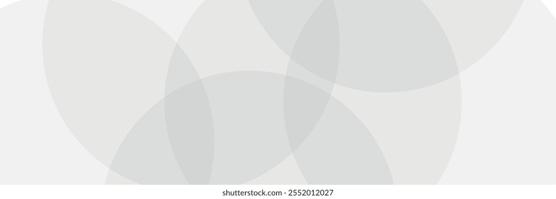 Abstract white and gray color, modern design stripes background with geometric round shape