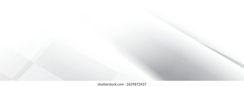 Abstractas color blanco y gris, diseño moderno rayas de fondo con forma geométrica. Ilustración vectorial.