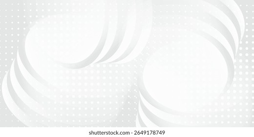 Abstract  white and gray color  modern design simple. Stripes background textured glass tube pattern