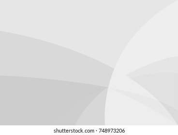 Abstract white and gray color modern background design vector Illustration