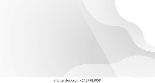 Abstract white and gray color shape background. texture white pattern. vector illustration