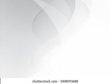 Abstract white and gray color technology modern background design vector Illustration