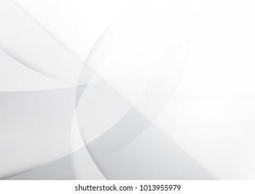 Abstract white and gray color technology modern background design vector Illustration