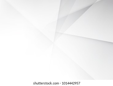 Abstract white and gray color technology modern background design vector Illustration