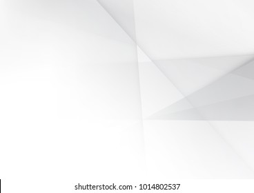 Abstract white and gray color technology modern background design vector Illustration