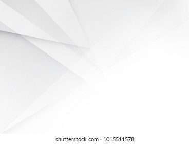 Abstract white and gray color technology modern background design vector Illustration