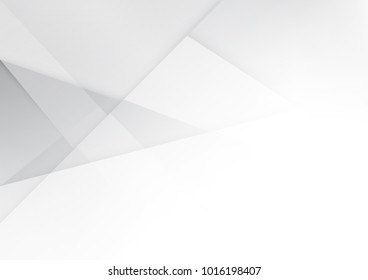 Abstract white and gray color technology modern background design vector Illustration