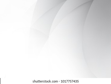 Abstract white and gray color technology modern background design vector Illustration