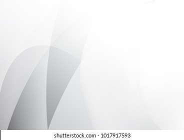 Abstract white and gray color technology modern background design vector Illustration