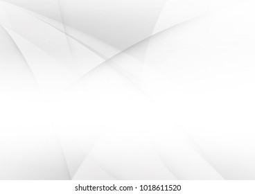 Abstract white and gray color technology modern background design vector Illustration