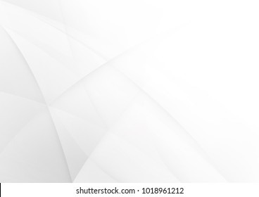 Abstract white and gray color technology modern background design vector Illustration