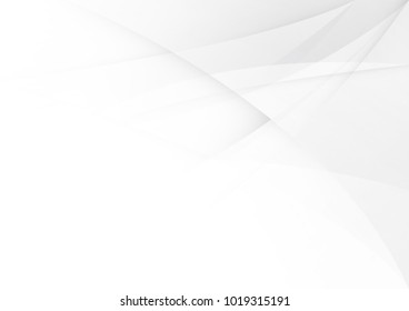 Abstract white and gray color technology modern background design vector Illustration