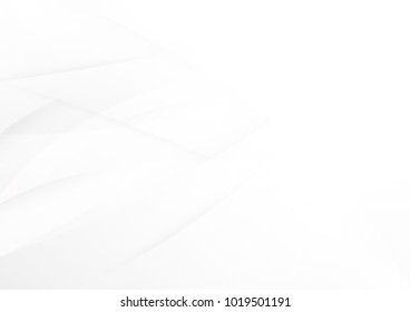Abstract white and gray color technology modern background design vector Illustration