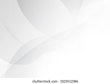 Abstract white and gray color technology modern background design vector Illustration