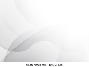 Abstract white and gray color technology modern background design vector Illustration