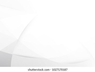 Abstract white and gray color technology modern background design vector Illustration