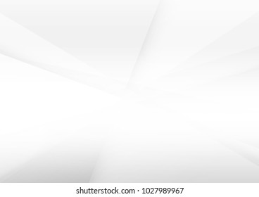 Abstract white and gray color technology modern background design vector Illustration