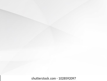 Abstract white and gray color technology modern background design vector Illustration