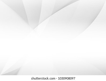 Abstract white and gray color technology modern background design vector Illustration
