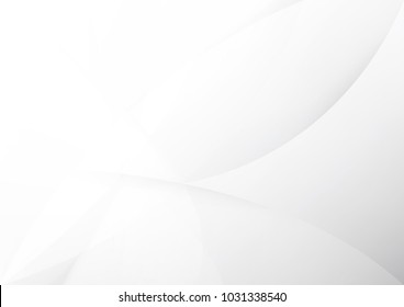 Abstract white and gray color technology modern background design vector Illustration