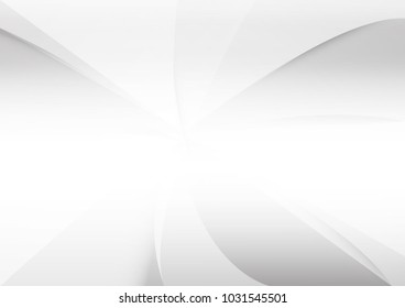 Abstract white and gray color technology modern background design vector Illustration