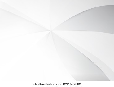 Abstract white and gray color technology modern background design vector Illustration