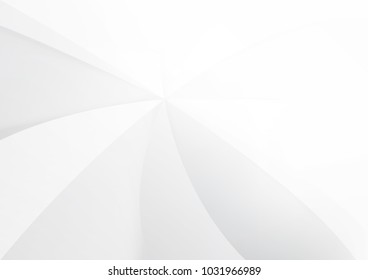 Abstract white and gray color technology modern background design vector Illustration