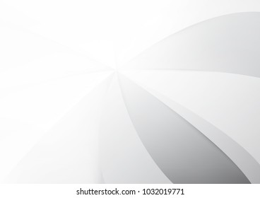 Abstract white and gray color technology modern background design vector Illustration