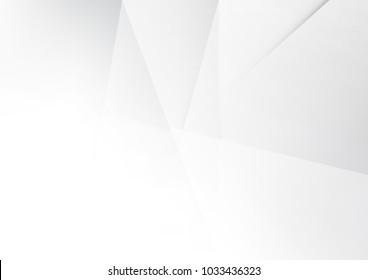 Abstract white and gray color technology modern background design vector Illustration