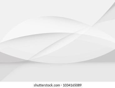 Abstract white and gray color technology modern background design vector Illustration