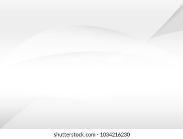 Abstract white and gray color technology modern background design vector Illustration