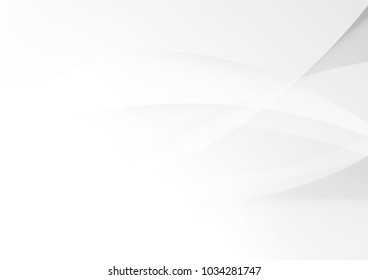 Abstract white and gray color technology modern background design vector Illustration