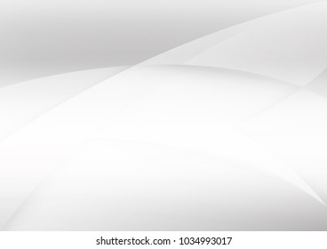 Abstract white and gray color technology modern background design vector Illustration