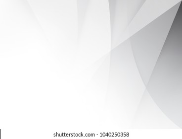 Abstract white and gray color technology modern background design vector Illustration