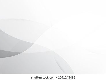 Abstract white and gray color technology modern background design vector Illustration